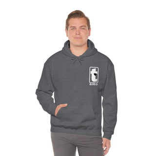 T AMO Front and Back design Unisex Heavy Blend Hoodie - PL&F